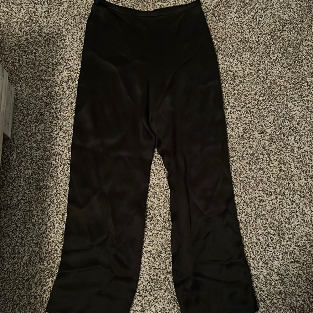 giorgio armani silk pants